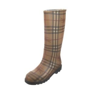 Burberry rain boots